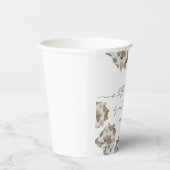 小さなカウボーイが途中だ 紙コップ (右)