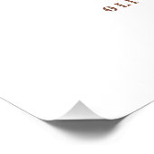 小さなカウボーイの赤ちゃんシャワー男女兼用 ポスター (コーナー)