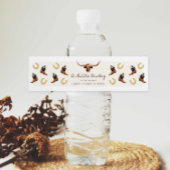 小さなカウボーイの赤ちゃんシャワー ペットボトルラベル