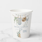 小さなカウボーイの赤ちゃんシャワー 紙コップ (裏面)