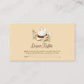 小さなカウボーイウェスタンの赤ちゃんシャワー エンクロージャーカード (正面)