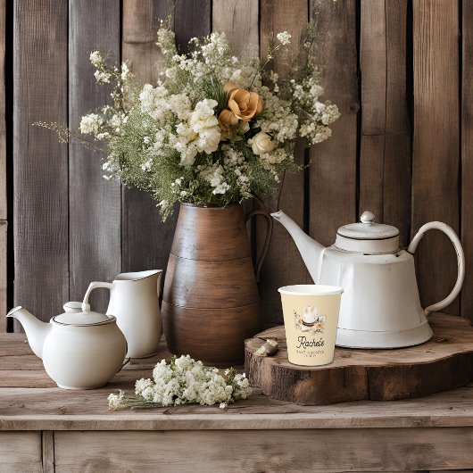 小さなカウボーイウェスタン男の赤ちゃんベビーシャワー 紙コップ