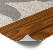 小さなカウボーイドリームワードアート ポスター (角)