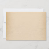 小さなカウボーイ西ロデオ赤ちゃんシャワー写真 招待状 (裏面)