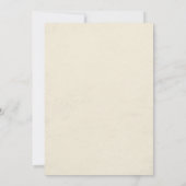 小さなカウボーイ西ロデオ赤ちゃんシャワー 招待状 (裏面)