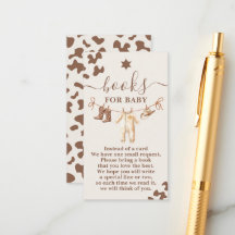 小さなカウボーイ赤ちゃんシャワー少年の本ベビー