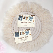 小さなカウボーイ サンキューカード