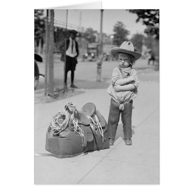 小さなカウボーイ、1923年 (正面)