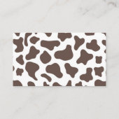 小さなカウボーイRodeo赤ちゃんシャワーベビー エンクロージャーカード (裏面)