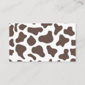 小さなカウボーロデオ赤ちゃんシャワーおむつラッフル エンクロージャーカード (裏面)