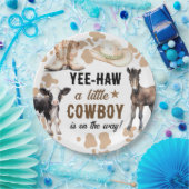 小さなカウボーロデオ赤ちゃんシャワー ペーパープレート (パーティー)