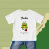 小さなカエル ベビーTシャツ