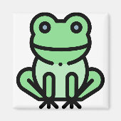 小さなカエル マグネット (正面)