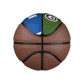 小さなカスタムサッカーボールのロゴを持つミニバスケットボール ミニバスケットボール (右)