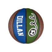 小さなカスタムサッカーボールのロゴを持つミニバスケットボール ミニバスケットボール (縦)