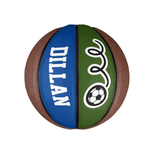 小さなカスタムサッカーボールのロゴを持つミニバスケットボール ミニバスケットボール (縦)