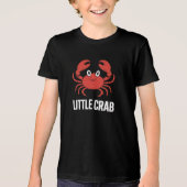 小さなカニの子供たち トライブレンドTシャツ (正面)