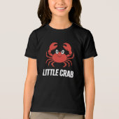小さなカニの子供たち トライブレンドTシャツ (正面)