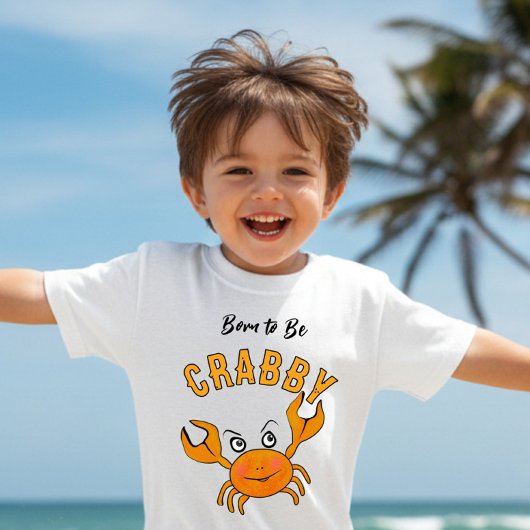 小さなカニ ベビーTシャツ