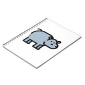 小さなカバ ノートブック (左側)