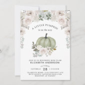 小さなカボチャがセージのフローラ 招待状 (正面)