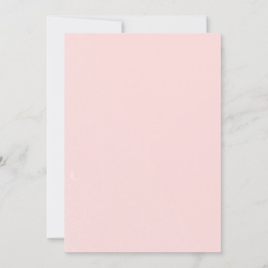 小さなカボチャが赤ちゃんシャワーのエレガント途中にある 招待状 (裏面)