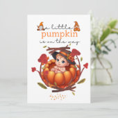 小さなカボチャが赤ちゃんシャワーの途中にある セーブザデート (スタンド正面)