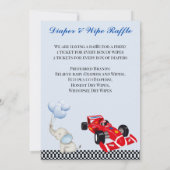 小さなカボチャが赤ちゃんシャワーの途中にある 招待状 (裏面)