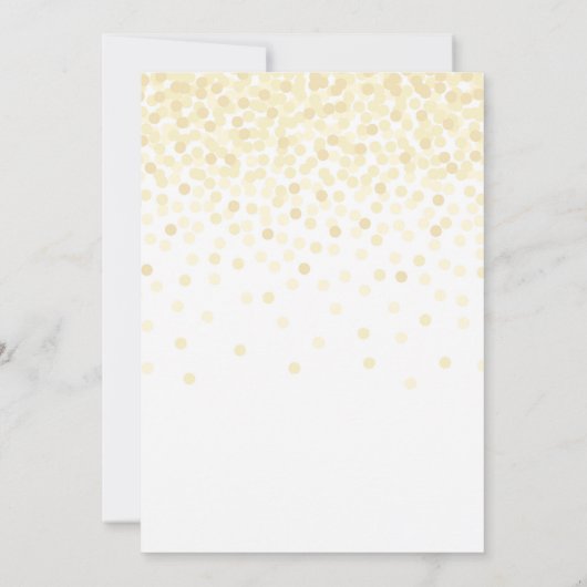 小さなカボチャが途中で水を浴びる赤ちゃん 招待状 (裏面)