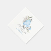 小さなカボチャが途中にある – 秋赤ちゃんシャワー スタンダードカクテルナプキン (角)