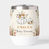 小さなカボチャが途中にある – 赤ちゃんシャワー (正面)