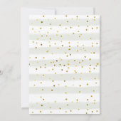 小さなカボチャが途中の甘いフローラミント 招待状 (裏面)