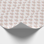 小さなカボチャが途中ベビーシャワー招待状 ラッピングペーパー (角)