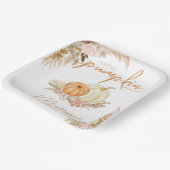 小さなカボチャが途中ボホ秋の秋 ペーパープレート (傾斜あり)