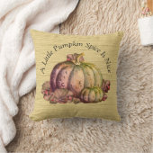 小さなカボチャのスパイスは素敵だ»秋色の装飾 クッション (ブランケット)
