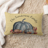 小さなカボチャのスパイスは素敵だ»秋色の装飾 ランバークッション (ブランケット)
