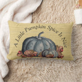 小さなカボチャのスパイスは素敵だ»秋色の装飾 ランバークッション (ブランケット)
