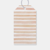 小さなカボチャのテディベアのギフトタグ ギフトタグ (裏面)