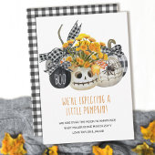 小さなカボチャのハロウィンファームハウスを期待 案内状