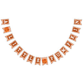 小さなカボチャのパーティー旗 バンティングフラッグ