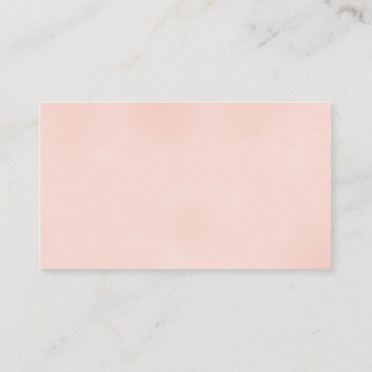 小さなカボチャのピンクおむつくじ 赤ちゃん歓迎会カード エンクロージャーカード (裏面)