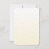 小さなカボチャのボホのベビーシャワー サンキューカード (裏面)