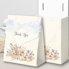 小さなカボチャのボホのベビーシャワー フェイバーボックス