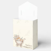 小さなカボチャのボホのベビーシャワー フェイバーボックス (オープン)