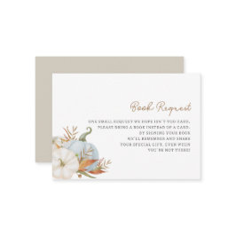 小さなカボチャの本ベビーの囲いカード エンクロージャーカード