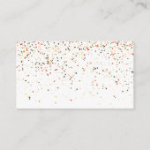 小さなカボチャの本ベビーエンクロージャカード エンクロージャーカード (裏面)