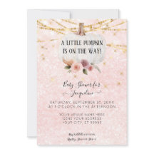 小さなカボチャの水色のフローラ文字列ライトI