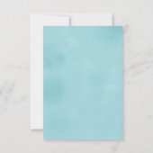 小さなカボチャの男の子のベビーシャワー招待状カード 招待状 (裏面)