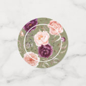 小さなカボチャの秋の赤ちゃんシャワーパーティーデコル コンフェッティ (スモール正面)