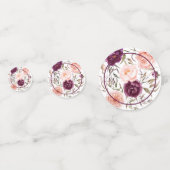 小さなカボチャの秋の赤ちゃんシャワーパーティーデコル コンフェッティ (正面)